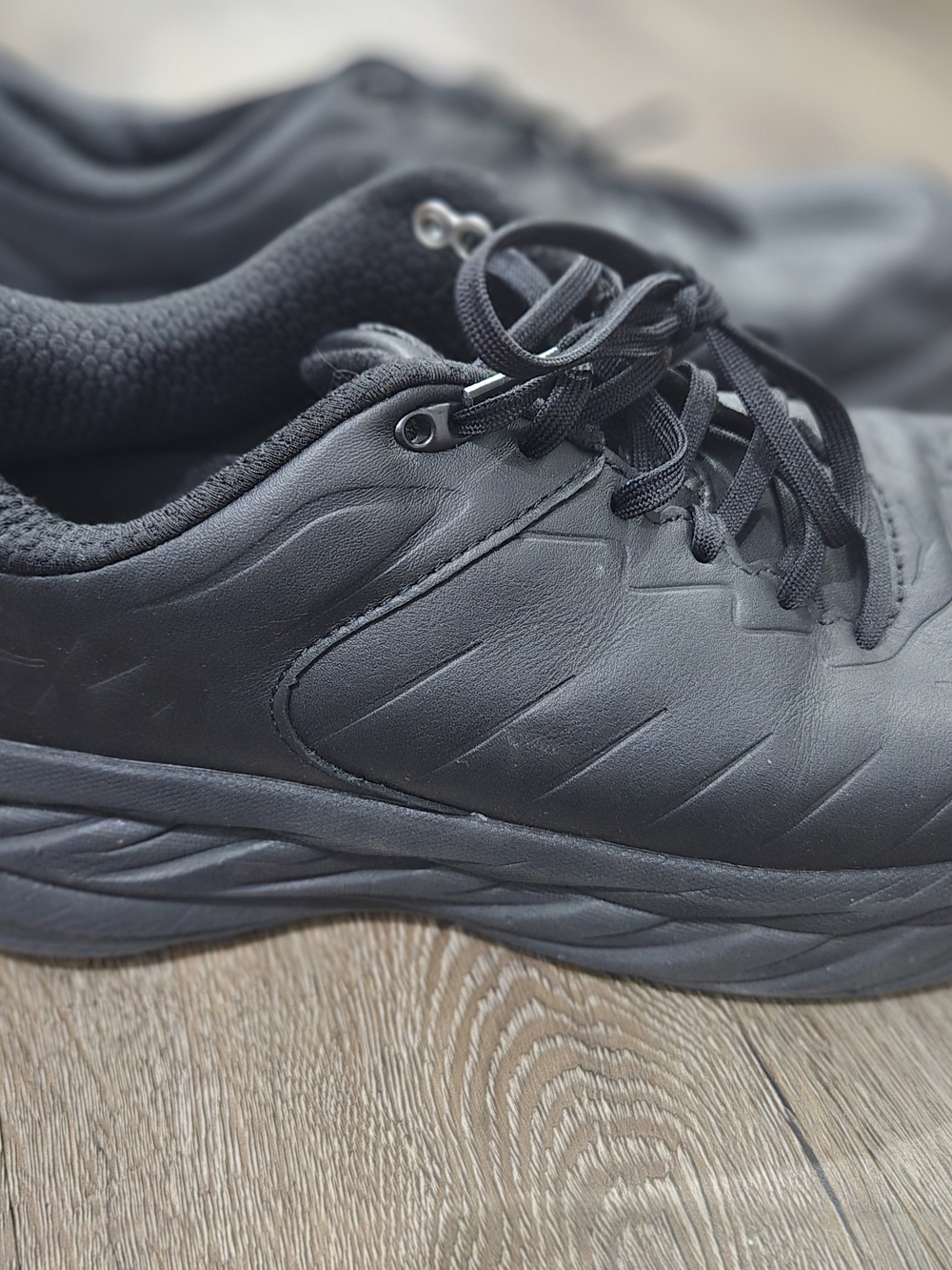 Hoka One One Men's Black Athletic Running Shoes